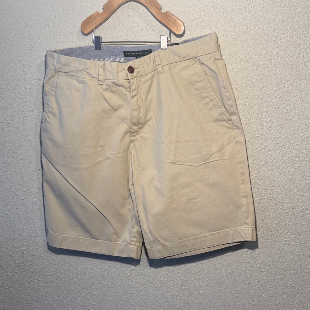 Tommy Bahama Cream Flat Front Men's Shorts